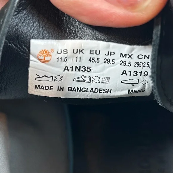 Timberland Kendrick Chukka Boots In Black Waterproof Leather - Picture 9 of 10